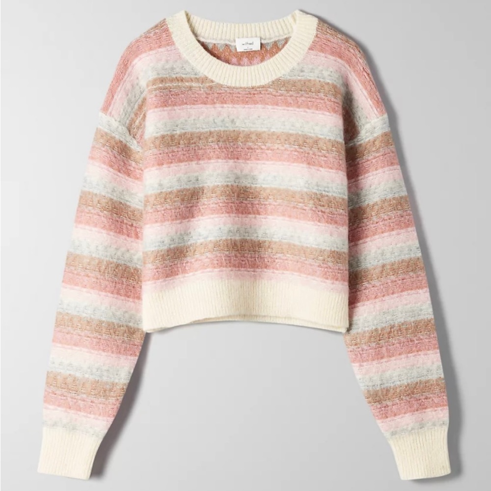 Aritzia Wilfred Cadence Fair Isle Sweater